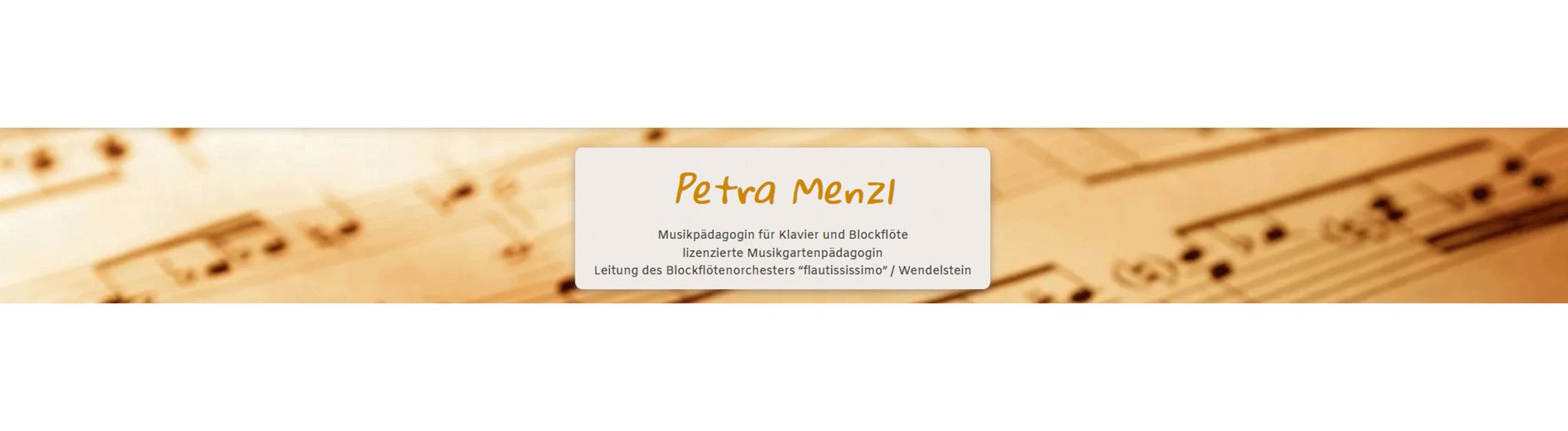 Petra Menzl Musikpädagogin und Orchesterleiterin