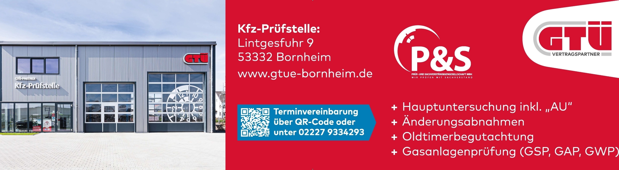 GTÜ Kfz.-Prüfstelle Bornheim P&S Prüf- und Sachverständigengesellschaft mbH